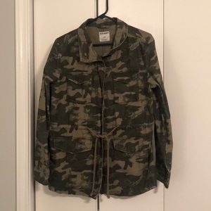 Old Navy camouflage jacket